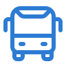 Icon of a shuttle bus.